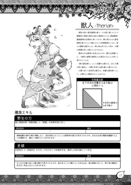 森と魔法のナチュラルRPG 翠緑のフローリア （印刷書籍）